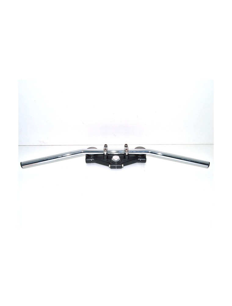 Guidon chromé ''Flat bar'' cintre plat