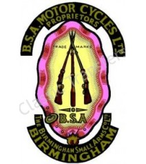 décalque BSA 3 fusils