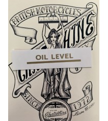 Décalque "oil level"