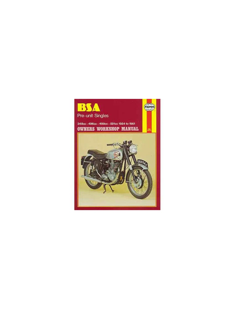 (HMH326) Manuel d'atelier Haynes BSA 350/500 boite séparée