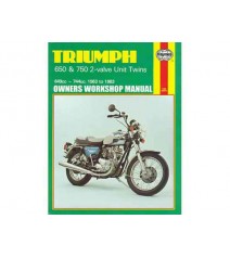 (HH122) Manuel d'atelier Haynes TRIUMPH T120/T140
