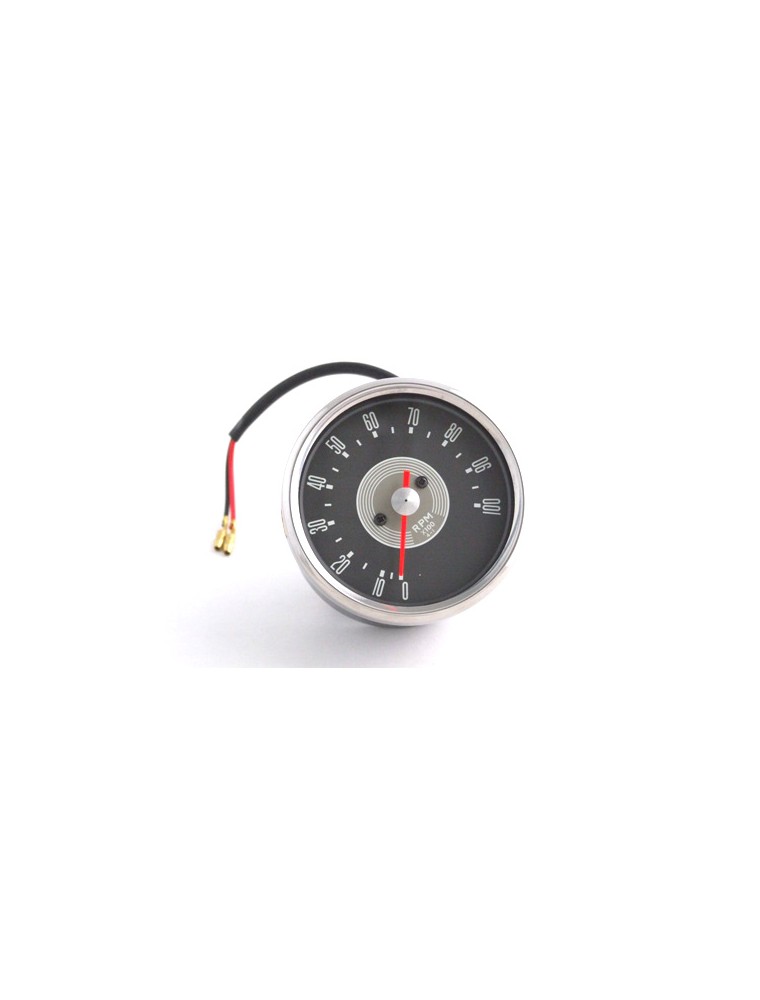 Compte-tours Smiths Replica pre-70 fond gris (4:1)