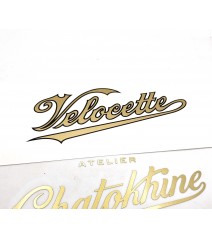 Décalque réservoir Velocette