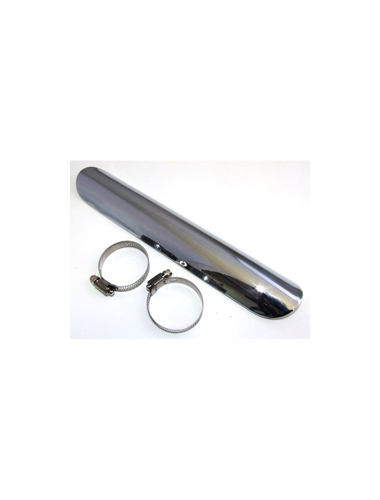 Plaque de protection echappement longue (93085)