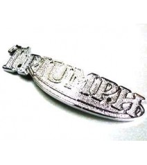 Paire badges de réservoir Triumph T140 & T160 (27745)